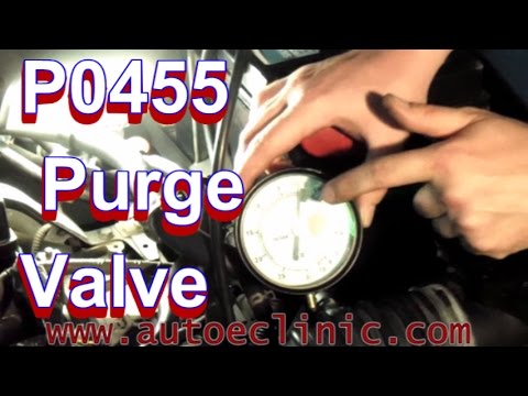 How to Fix A Check Engine Light : P0455 Emissions Purge Valve Replacement
