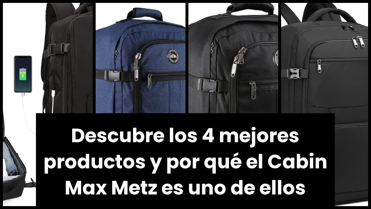 Cabin Max Metz Mochila de Viaje Equipaje de Mano Aprobada para