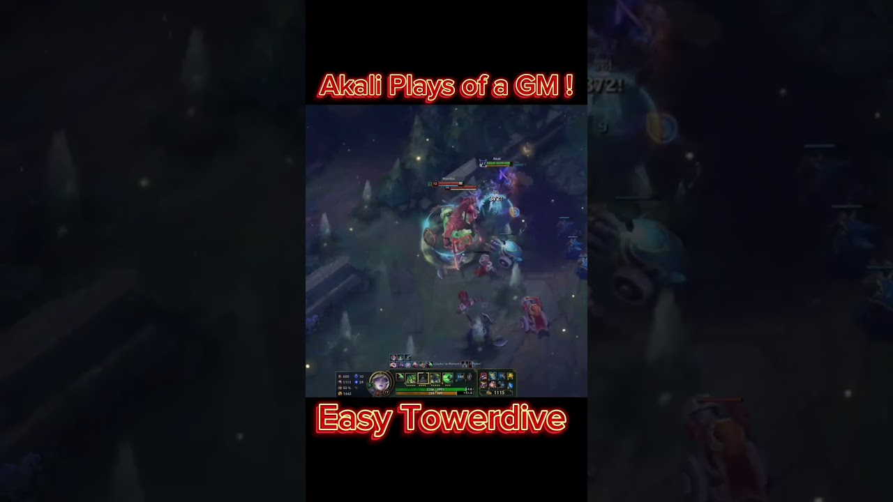 Insane Akali Plays !