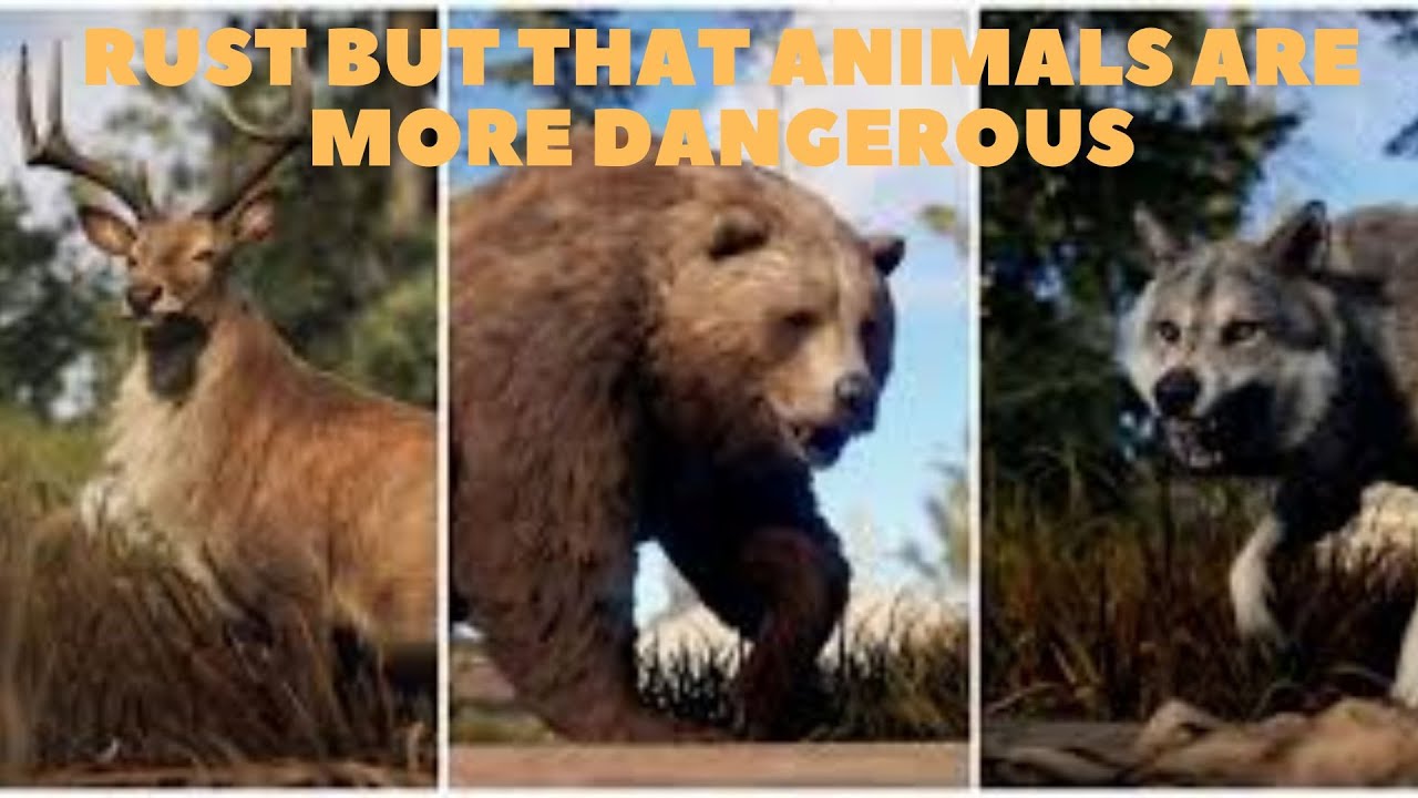 Rust but the animals are more dangerous - YouTube