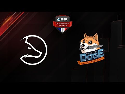 CS:GO - LDLC vs Doge eSport - Overpass - ESL Championnat National - Winter 2016 HD