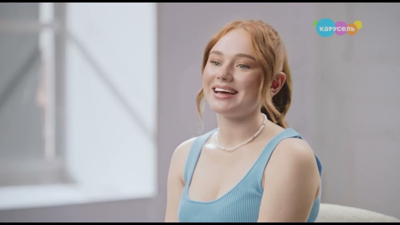 Фрагмент эфира с праздничным лого (Карусель, 8 марта 2025) 