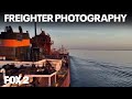 Drone photo shoots of Great Lakes freighters