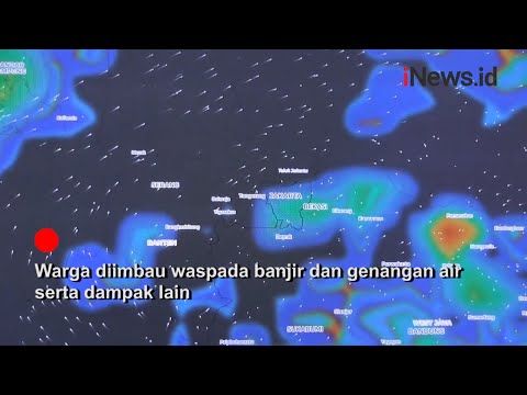 BMKG Prediksi Jakarta dan Sekitarnya Hujan Lebat Dua Hari ke Depan