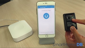 HOW-TO: Pair and Connect your Samsung SmartThings Hub with a FortrezZ Water and Temperature Sensor