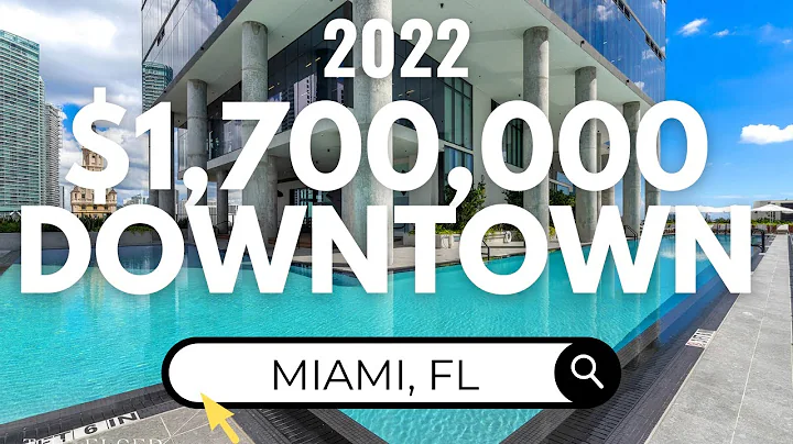 What $1,700,000 gets YOU in Miami in 2022 | Downtown Miami | The Elser Condo, 2 Bed, Water Views