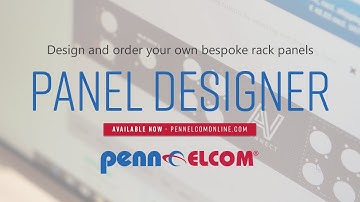 Create Your Own Custom Rack Panels In Minutes | Penn Elcom Panel Designer