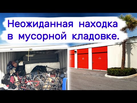 Неожиданная находка в мусорной кладовке.