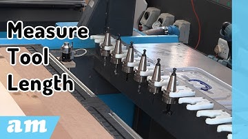 Measure Each Tool Length for EasyRoute ATC CNC Router with Built-in Automatic Tool Presetter