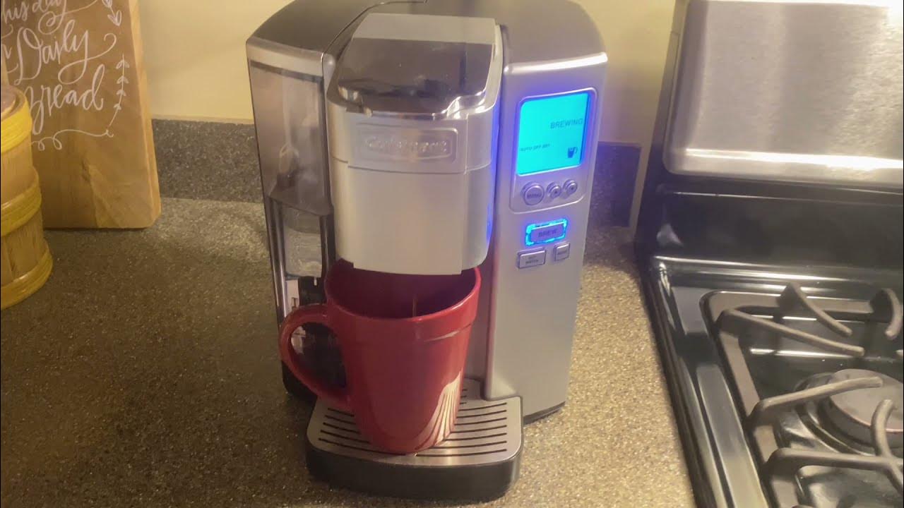 Cuisinart SS10P1 Premium SingleServe Coffeemaker Review YouTube