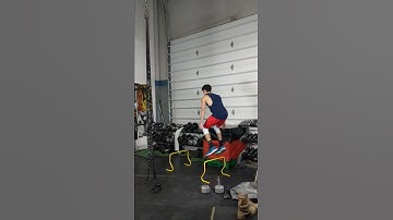 Hurdle Jump To Lateral Box Jump