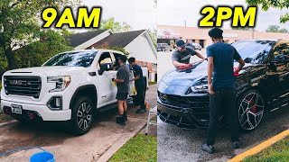 A Day in The Life of a Mobile Detailer | How Many Cars Do We Detail?