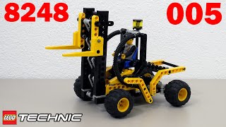 Вилочный погрузчик LEGO Technic 8248 1998 года: ЛЕГО Техник Архив 005