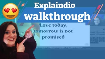 Explaindio walkthrough