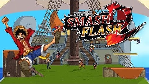 Super Smash Flash 2 Beta 1.2.2 - Thousand Sunny (New Stage)
