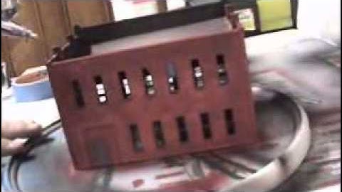 DIY How to Build Scale Model Railroad HO Building - DPM Front Street - Part 5