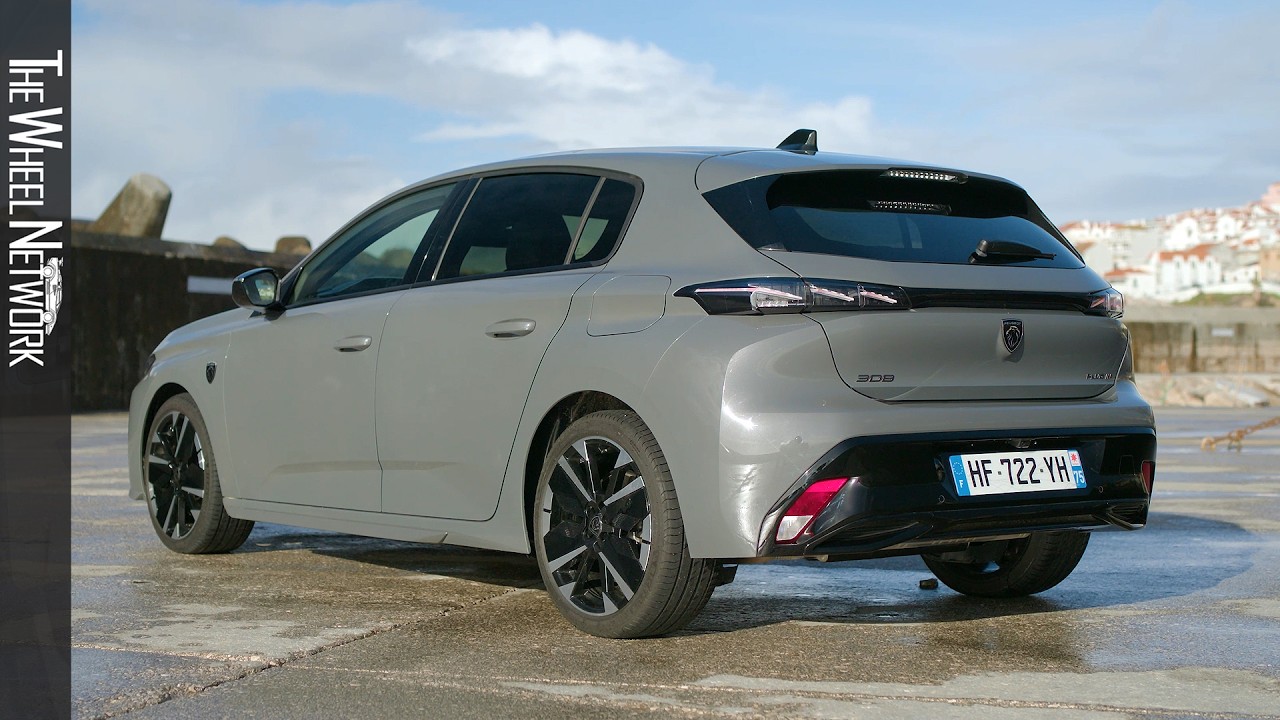 2026 Peugeot 308 GT Plug-in Hybrid | Selenium Grey | Driving, Interior, Exterior [4K]