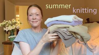 I knit myself a summer capsule!!!