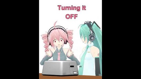 [MMD Talkloid] The broken toaster #talkloid #vocaloid