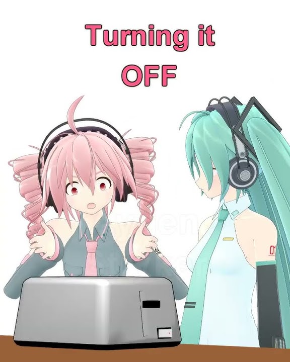 [MMD Talkloid] The broken toaster #talkloid #vocaloid
