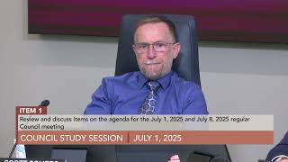 City Council Study Session - 7/1/2025