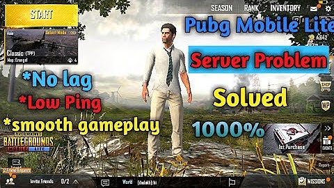 How to solve pubg Mobile Lite server busy problem / pubg mobile lite server problem fixed 100%