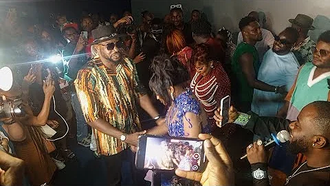 Odunlade Adekola ,Femi Adebayo , Ibrahim charter, Muyiwa Ademola at Mercy Aigbe premiere of Thinline