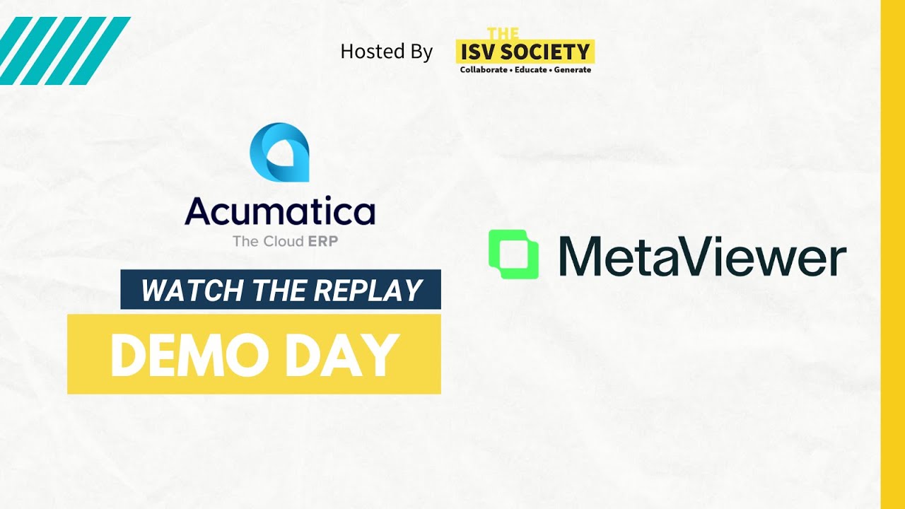 Acumatica Demo Day - MetaViewer