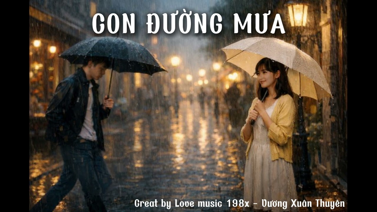 Con Đường Mưa (hot tiktok) – Nghe từ phê đến mê (cover hay nhất AI by Love music 198x)