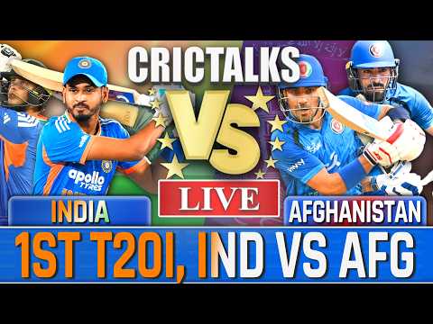 Live: India vs Afghanistan, 1ST T20I, IND VS AFG, Cricket Match Today Score Commentary, CricTalks