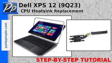 Dell XPS 12 (9Q23) Heatsink Video Tutorial Teardown