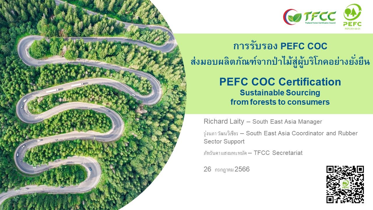 PEFC CoC Webinar 2023 - Thailand - YouTube