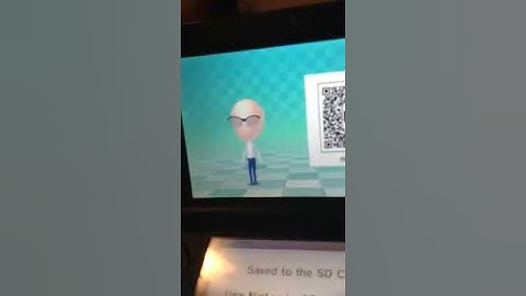 No Face Mii QR Code