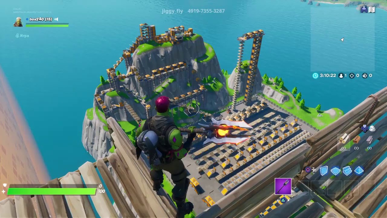 Тренировка редакта фортнайт