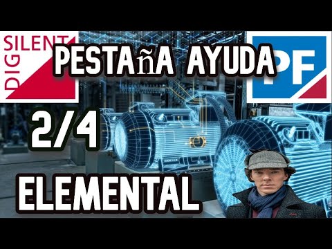 40.✅DIgSILENT21 Power Factory ||Dándole un vistazo al manual de usuario y  sus atajos en digsilent21