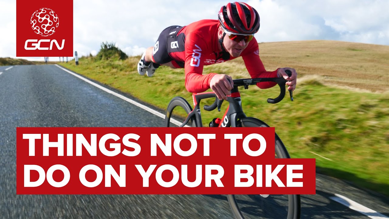Things Not To Do While Cycling Bad Behaviour On The Bike Youtube