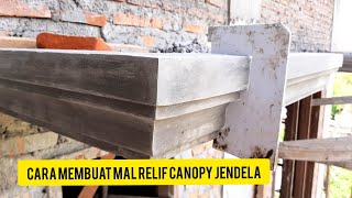 semudah ini membuat mal profil kanopi jendela
