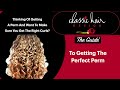 The Guide To Getting The Perfect Perm