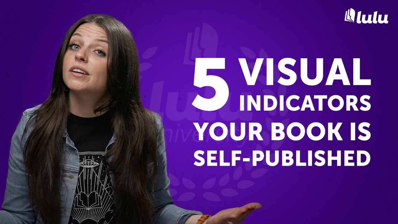 5 Visual Indicators Your Book is Self-Published - YouTube