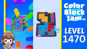 Color Block Jam Level 1470 Solution Walkthrough