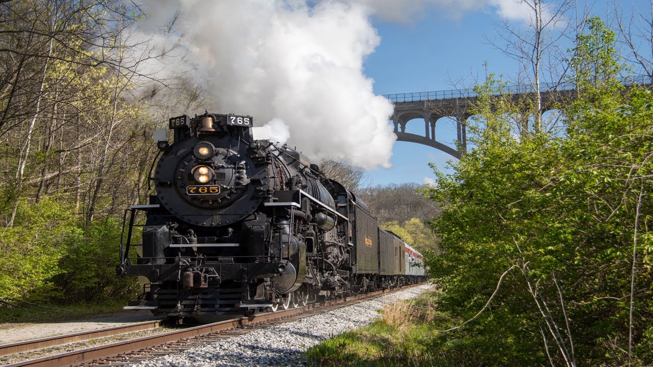 Nickel Plate Road 765: Steam in the Valley 2025 (4K)