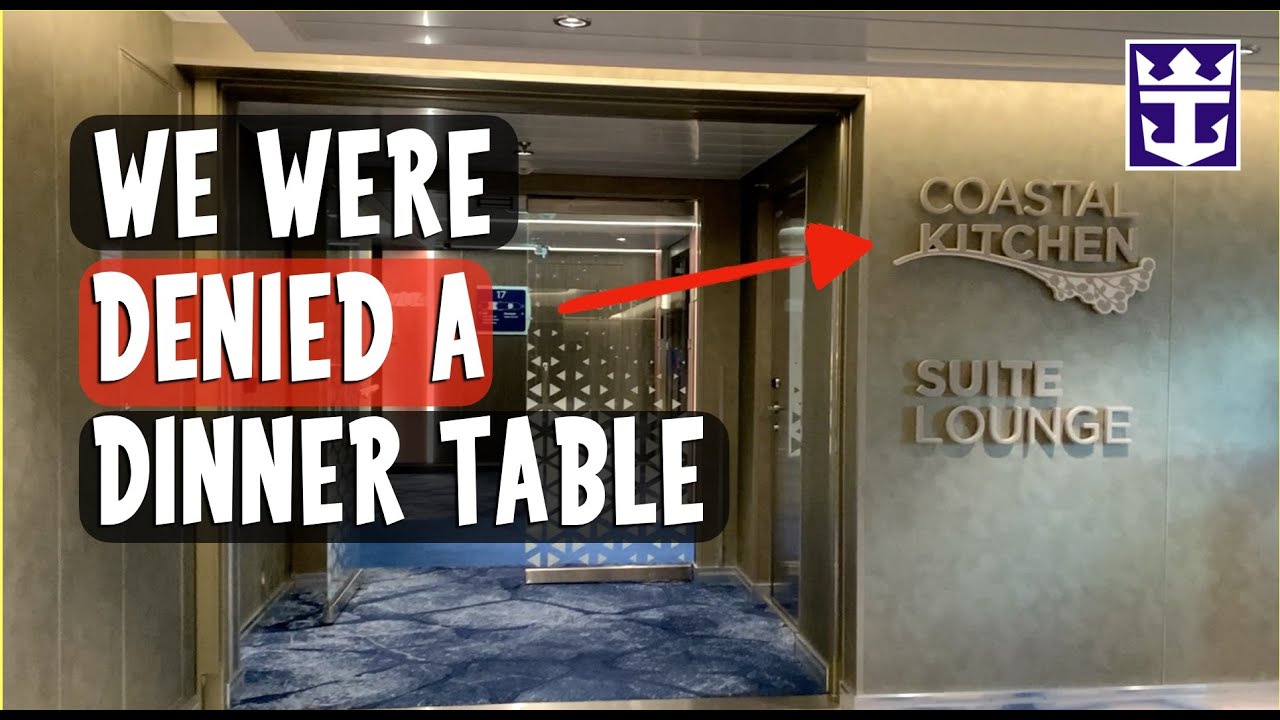 Royal Caribbean WONDER OF THE SEAS - Cruise Ship Dining Reservations - Disgusting Port Busses