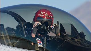 2022 USAF Thunderbirds Wows the crowds at Nellis AFB Las Vegas
