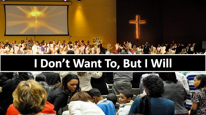 I Don't Want To, But I Will | Rev. Dr. Jacqueline ...