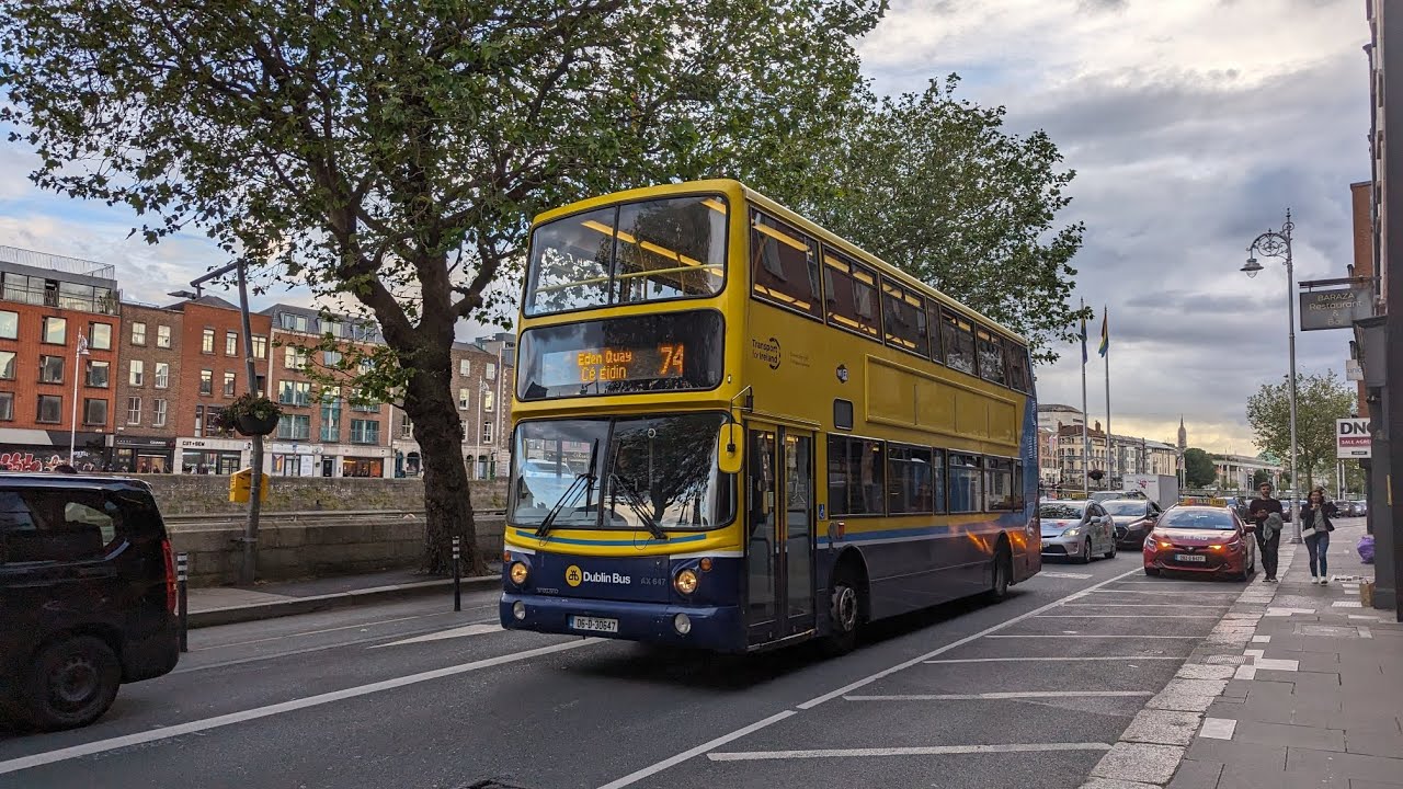 *Rare* Dublin Bus || Volvo B7TL Alexander ALX400 AX647 (06-D-30647) || Route 74