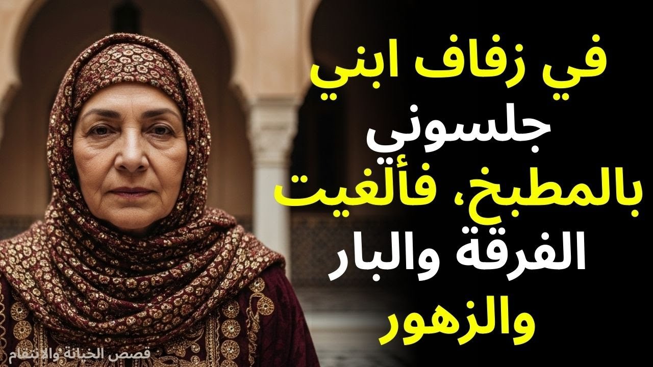 في حفل زفاف ابني، أجلستني العروس في المطبخ. ابتسمت، بقيت صامتة وألغيت كل شيء.