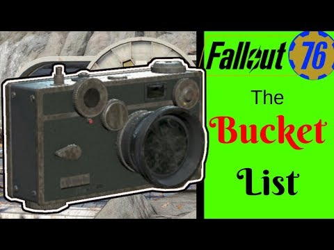 Fallout 76 Camera Bucket List Quest Youtube