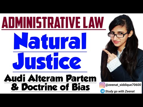 principle-of-natural-justice-in-administrative-law-|-doctrine-of-bias-|-audi-alteram-partem