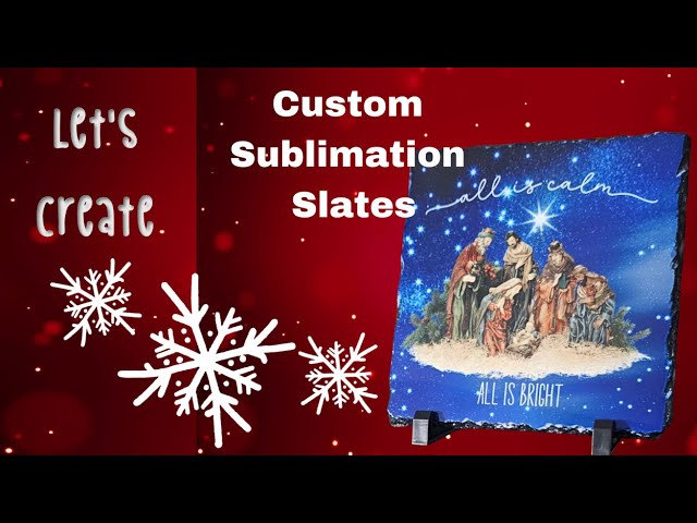 Let's Create Sublimation Slates! #sublimationtutorial #sublimationprinting  #sublimationdesign 