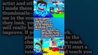 I Made a Pro Roblox Thumbnail on my PHONE! 📱😱